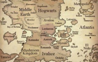 Map of All Things Fantasy