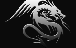 Dragon logo of Rising Shadow