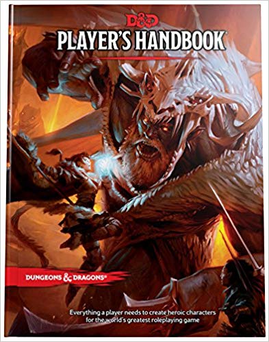 Cover of the Dungeons & Dragons Player's Handbook