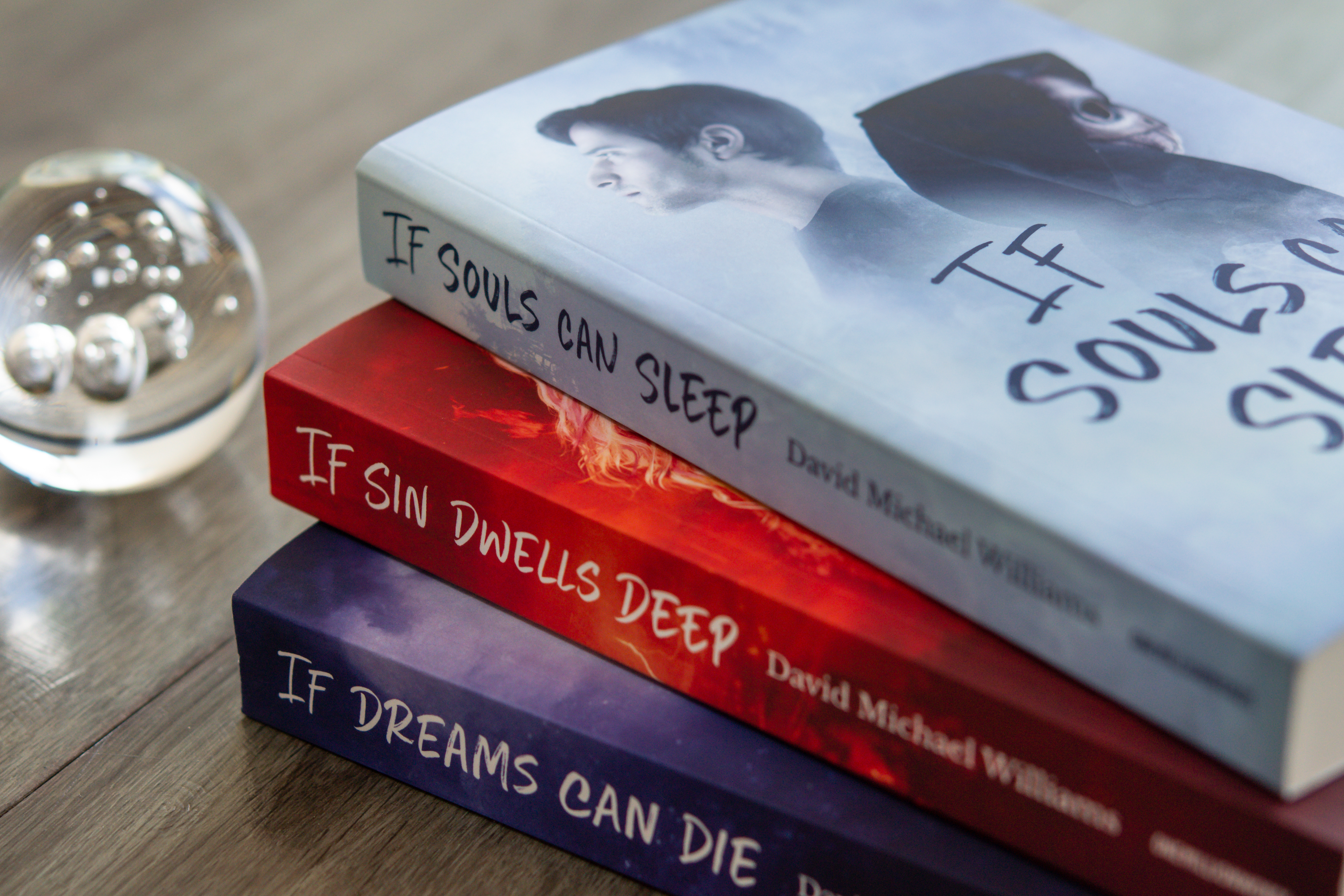 three Soul Sleep Cycle books stacked